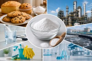 industrial uses of sodium bicarbonate: from food to chemical manufacturing