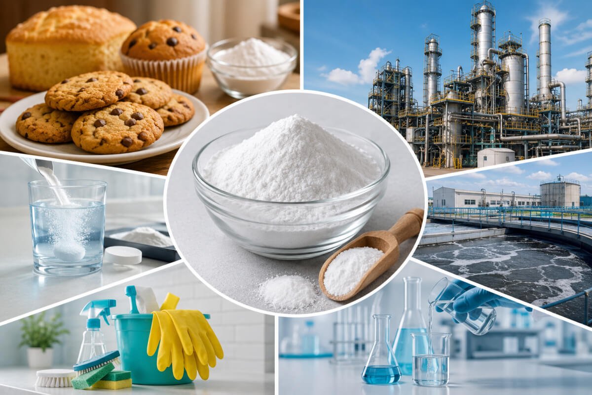 Industrial Uses of Sodium Bicarbonate: From Food to Chemical Manufacturing