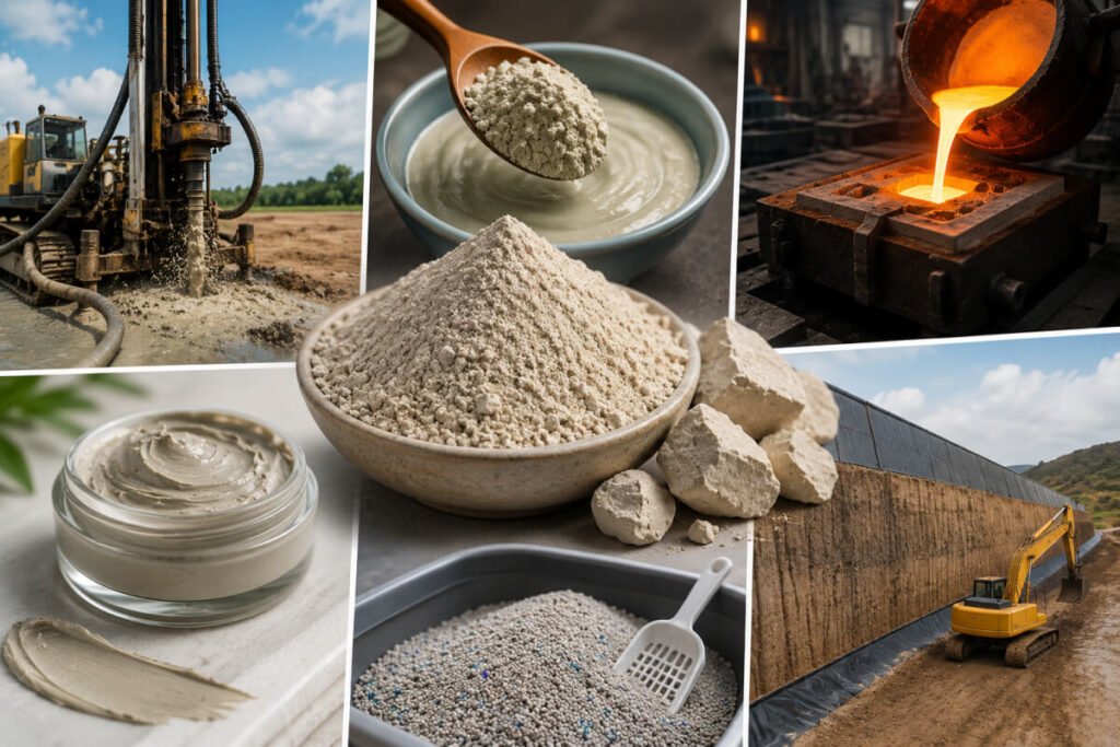 what is bentonite and how is it used across industries?