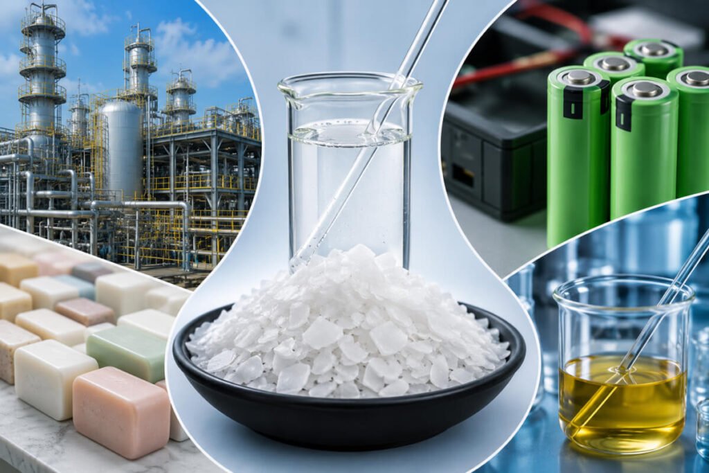 what is potassium hydroxide (koh): key industrial applications and uses