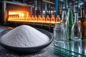 why soda ash dense is a key raw material in glass manufacturing