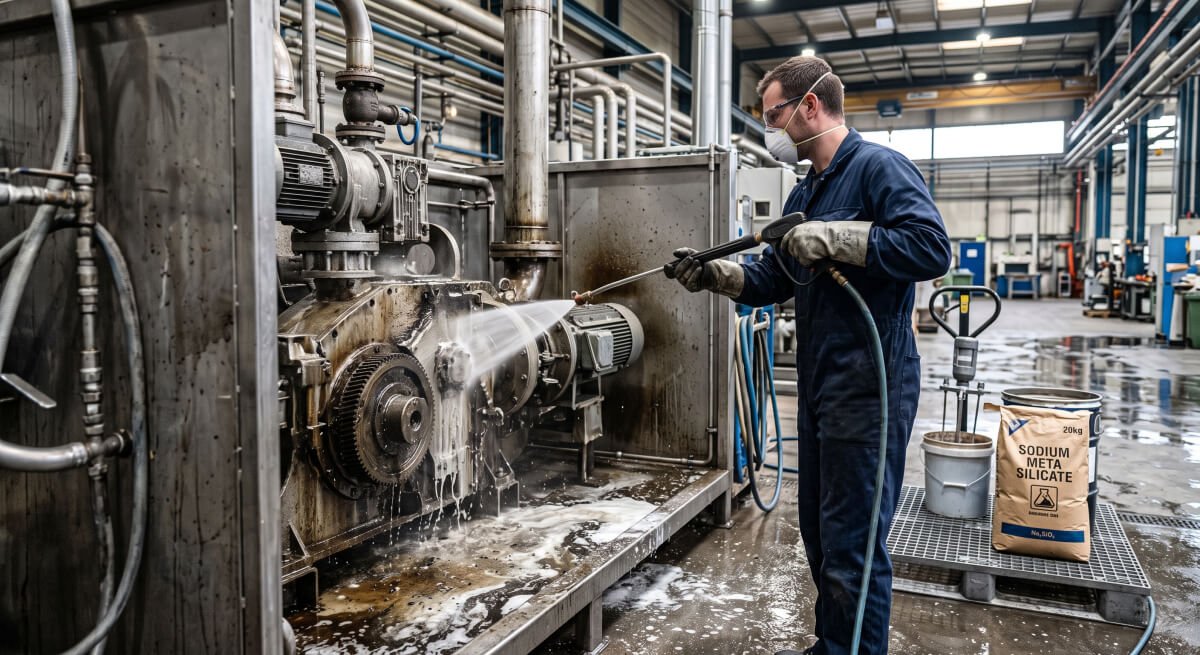 how sodium meta silicate is used in industrial cleaning applications