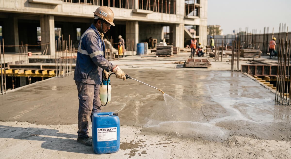 how sodium silicate liquid is used for construction applications