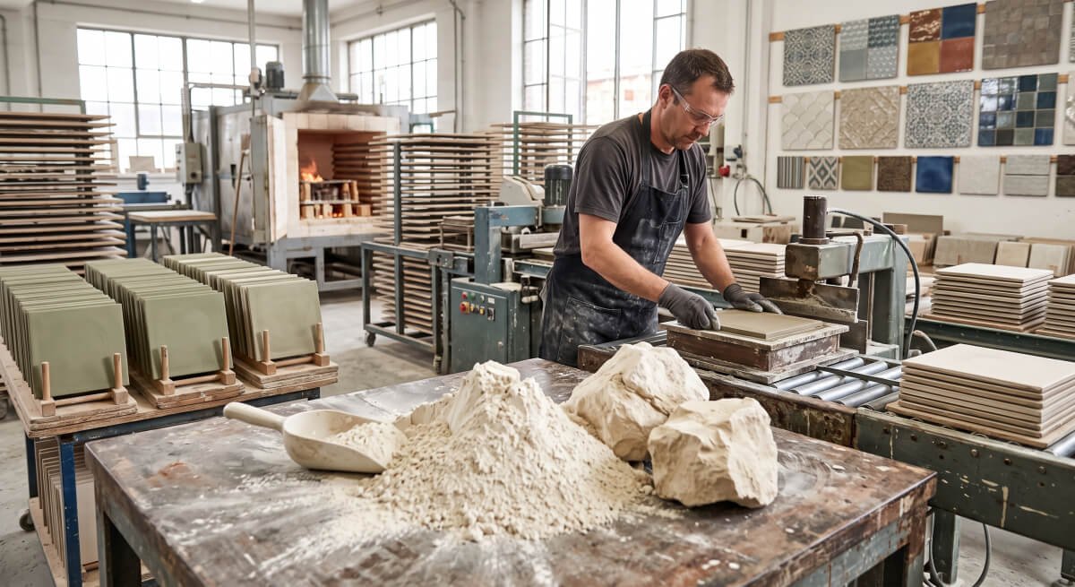 role of china clay in the ceramics & tile manufacturing industry