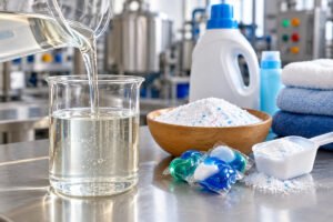 how sodium silicate liquid is used in laundry soap detergent making